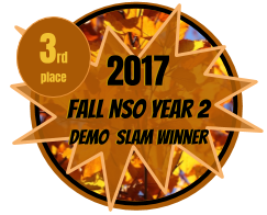 3rd place winner Fall NSO Yr 2 Demo Slam